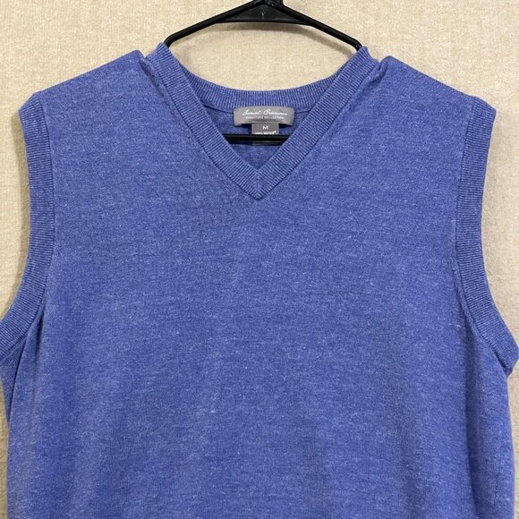 Daniel Cremieux Sweater Vest Men's Medium Blue Signature Collection - Picture 2 of 10
